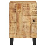 vidaXL Armoire de salle de bain 38x33x58 cm bois massif de manguier