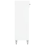 vidaXL Armoire à chaussures blanc 30x35x105 cm bois d'ingénierie