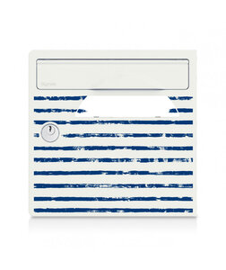 Porte avant décorée "Bord de mer" – fabriquée en France – en résine – ne rouille pas – porte interchangeable