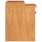 vidaXL Banc de couloir SANDNES 45x40x50 cm bois de pin massif