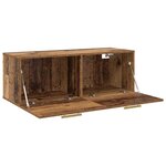 vidaXL Meuble mural Bois ancien 100 x 36.5 x 35 cm Bois d'ingénierie