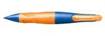Porte-mines ergonomique easyergo 1 4 mm droitier bleu / orange + 3 mines hb stabilo