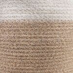vidaXL Ensemble de Pots à Plantes 2 Pièces Naturel et Blanc Ø 21 x 21 cm