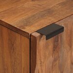 vidaXL Buffet avec stockage Finition Acacia Brun 40 x 33 x 75 cm