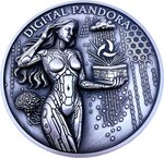 Monnaie DIGITAL PANDORA 2 Oz Argent 2 Guards Truth Guard 2026