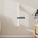 vidaXL Arbre à chat mural avec griffoir gris foncé 85 5 cm