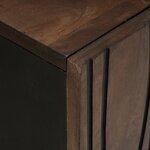 vidaXL Ensemble de mobilier de salle de bain 3 Pièces Marron Large