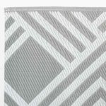 vidaXL Tapis d'extérieur ARAKIL gris 140 x 200 cm PP