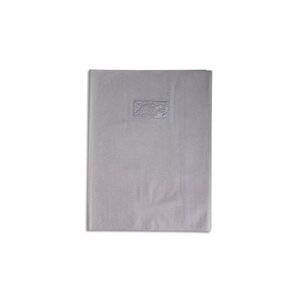 Protège-cahier Grain cuir 20/100ème 21x29,7 Gris CLAIREFONTAINE