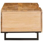 vidaXL Table basse Chêne artisanal 100 x 54 x 40 cm