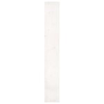 vidaXL Bibliothèque/Séparateur de pièce Blanc 80x30x199 5cm Pin massif