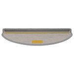 vidaXL Tapis d'escalier autocollants 30 Pièces 65x21x4 cm argenté