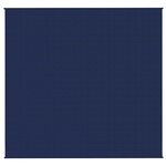 vidaXL Couverture lestée Bleu 220x240 cm 11 kg Tissu