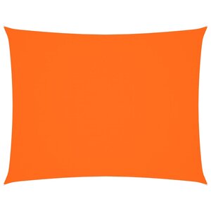 vidaXL Voile de parasol tissu oxford rectangulaire 3 5x5 m orange