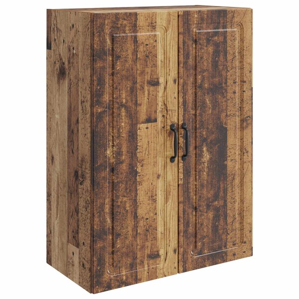 vidaXL Armoire Murale 66 x 34 5 x 90 cm Bois d'ingénierie Bois ancien