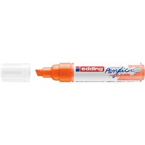 Marqueur acrylique large 5000 Orange fluOrescent 5-10 mm EDDING