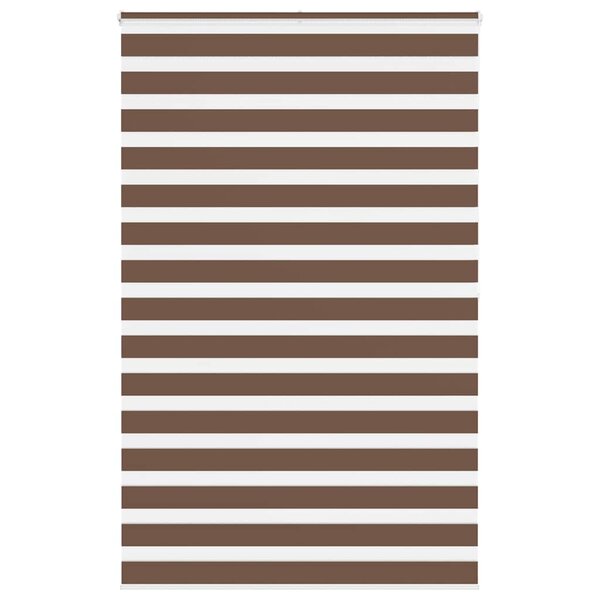 vidaXL Store zèbre marron 150x200cm largeur du tissu 145 9cm polyester