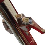 vidaXL Parasol 300x258 cm Blanc sable