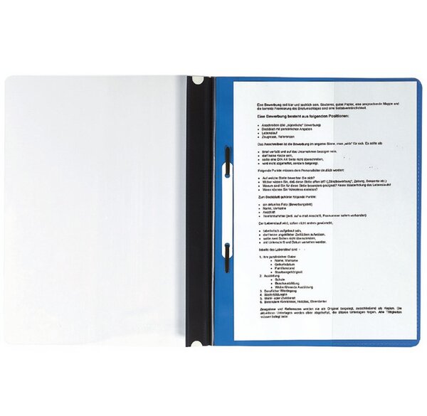 Chemise à lamelle Premium PVC A4+ assort EXACOMPTA