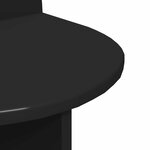 vidaXL Table de chevet Chêne noir 40 x 35 5 x 45 5 cm