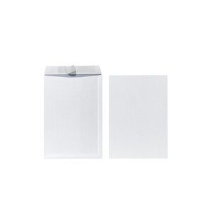 Herlitz 10 enveloppe d'expédition, c4, sans fenêtre, blanc