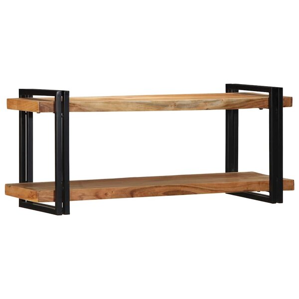 vidaXL Étagère murale 110x33x45 cm bois massif d'acacia