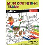 Coloriage géant pour enfants la ferme 80 x120 cm