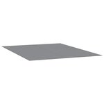 vidaXL Bâche de piscine gris clair 300x220 cm géotextile polyester