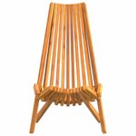 vidaXL Chaise 2 Pièces Marron 69 x 56 x 84 cm Bois d'Acacia Massif