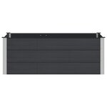 vidaXL Jardinière surélevée Noir 150 x 100 x 54 cm