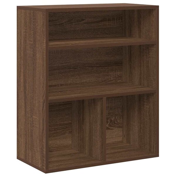 vidaXL Bibliothèque chêne marron 60x30x71 5 cm bois d'ingénierie