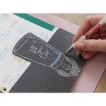 Roller à encre gel 2185 rose métallisé 0 7 mm x 10 EDDING