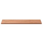 vidaXL Dessus de table 80x40x1 5 cm rectangulaire bois massif de hêtre
