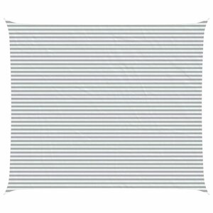 vidaXL Voile d'ombre Gris clair et blanc 6 x 7 m