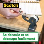 Ruban adhésif Magic 810 invisible en devidoir 19mm x 7 5 m SCOTCH