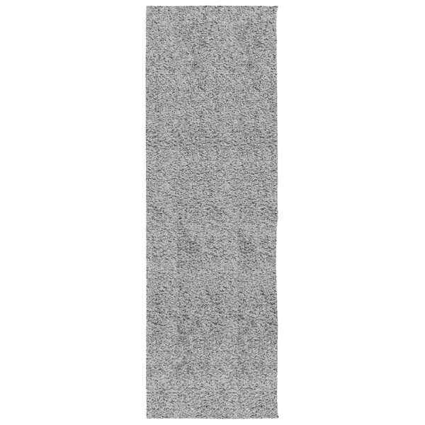vidaXL Tapis shaggy PAMPLONA poils longs moderne gris 80x250 cm