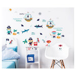 45002 Stickers Muraux theme Pirate