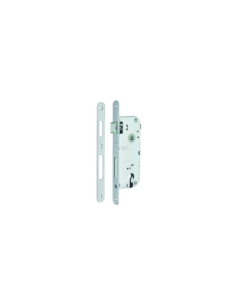 THIRARD - Boitier de serrure encastrable à cylindre pour porte d'entrée  axe 45mm  entraxe 90mm  bouts ronds  bronze - THIRARD