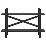 vidaXL Étagère Chêne noir 100 x 33 5 x 64 cm Bois d'ingénierie