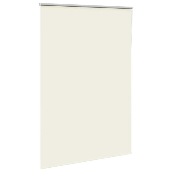 vidaXL Store enrouleur occultant blanc cassé 150x210 cm largeur tissu