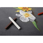 Bloc Pastelmat n°6 18x24 12F Anthracite 360g CLAIREFONTAINE