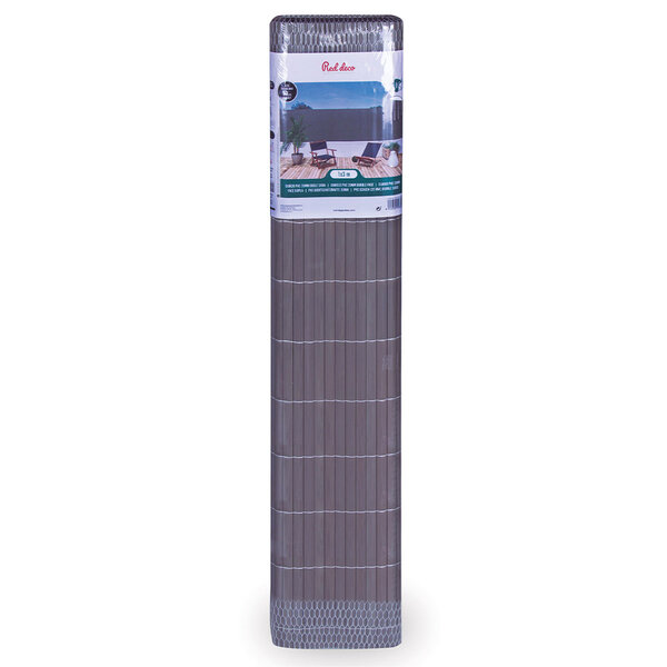 Canisse double face gris pvc 1 5x3m