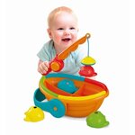 Jeu de pêche à la ligne pour bébé 100 recyclé - Multicolore