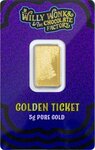 Pièce de monnaie en Or g 5 Millésime 2023 WILLY WONKA