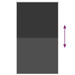 Store enrouleur occultant 120 x 175 cm noir