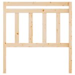 vidaXL Tête de lit 106x4x100 cm Bois massif de pin