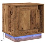 vidaXL Cabinet de chevet avec Bois ancien 44 x 34 5 x 45 cm