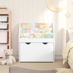 vidaXL Bibliothèque pour enfants avec tiroir Blanc 60 x 29 5 x 69 cm