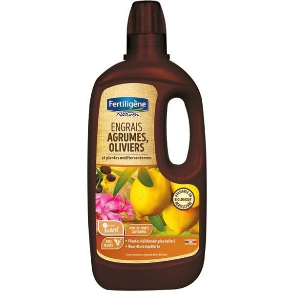 Engrais liquide agrumes oliviers plantes médit.750ml/nc