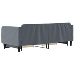 vidaXL Lit de jour avec gigogne et tiroirs sans matelas 90x200 cm